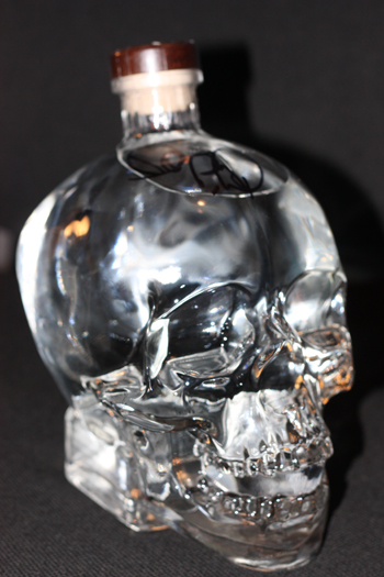 Crystal Head Vodka, signed by Dan Aykroyd