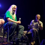 J Mascis and Henry Rollins, pic by Chris Gersbeck