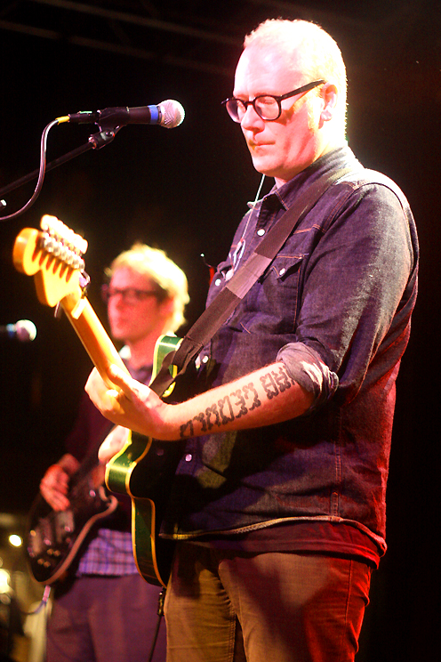 Scrap and Mike Doughty, pic by Mikala Taylor/backstagerider.com