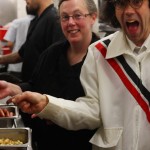 Nardwuar and cook at the Tomahawk, pic by Mikala Taylor/backstagerider.com