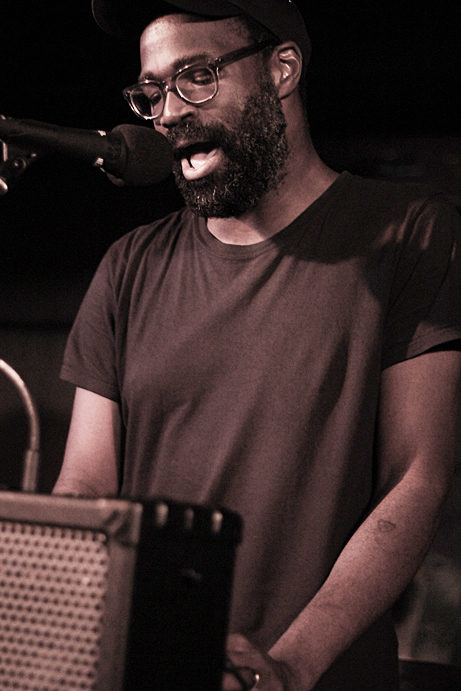 Tunde Adebimpe, pic by Mikala Taylor/backstagerider.com