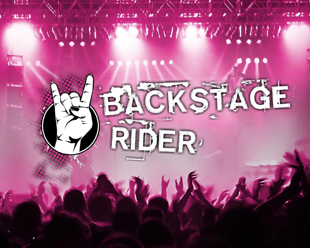 The Backstage Rider - A Life In Love With Music